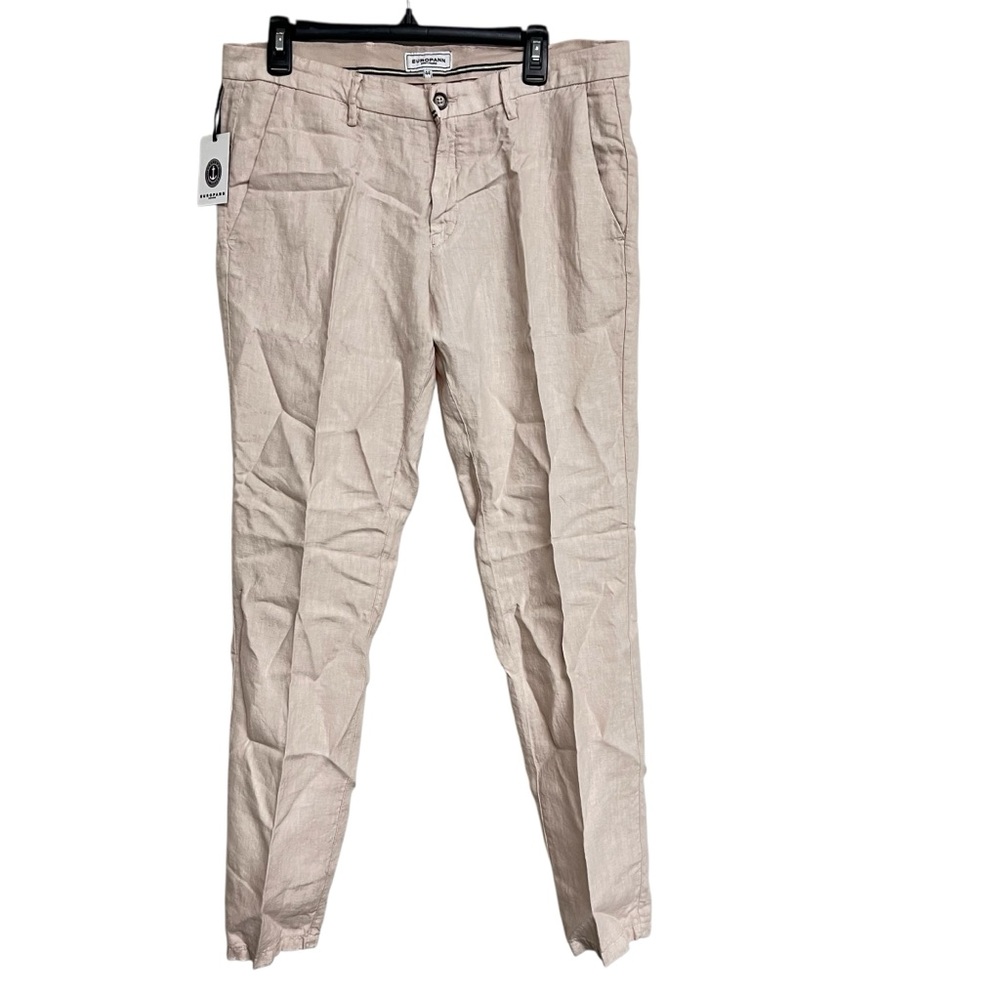 New Mens‎ Dylan Linen Pants in Pale
